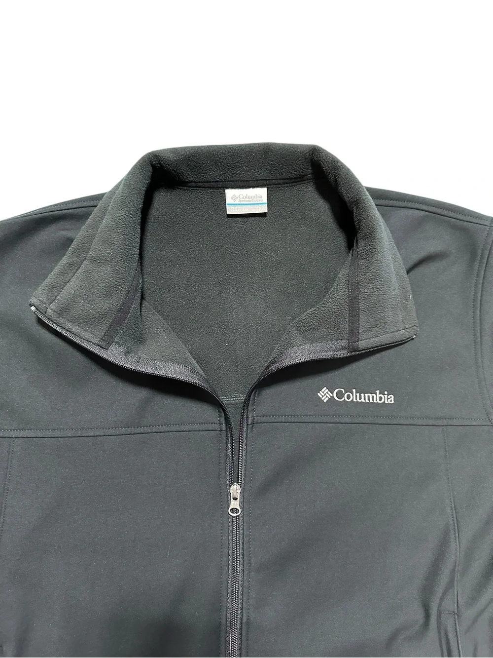 Columbia Black Lightweight Full-Zip Jacket XL